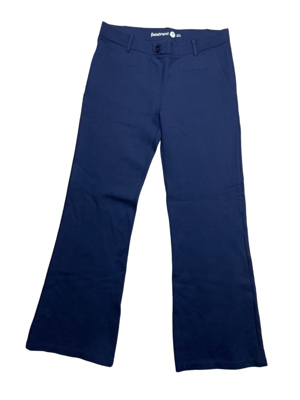 Betabrand Boot-Cut Classic Dress Pant Yoga Pant Size Medium Petite